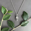 Good Luck Charm Necklace Silver