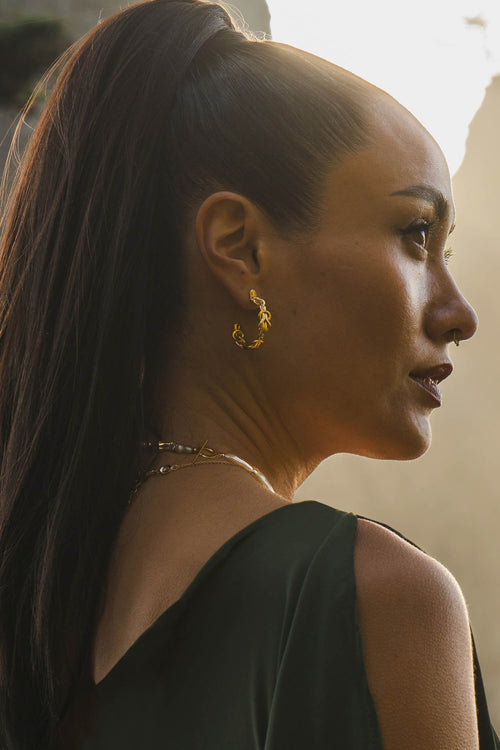 Hera Gold Hoops