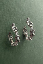 Hera Silver Hoops