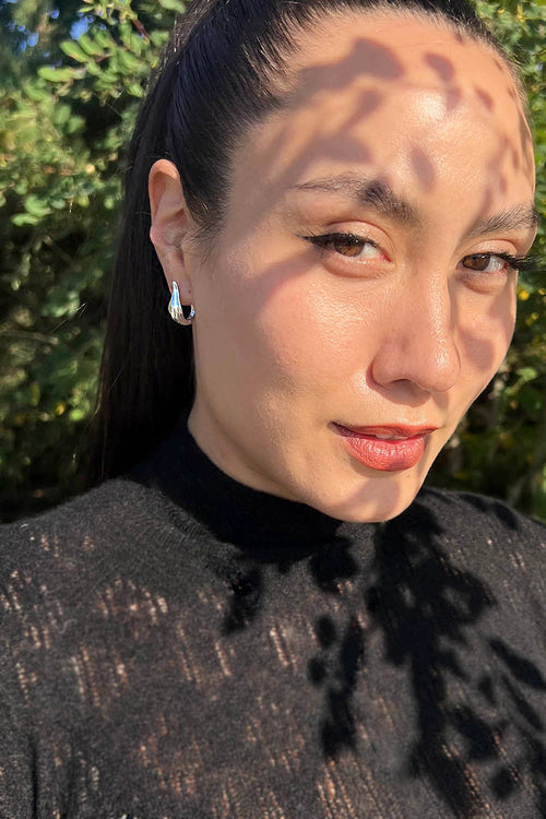 Lyra Hoops Silver