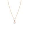 Paloma Pearl Necklace Gold