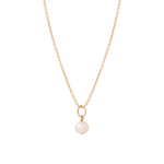 Paloma Pearl Necklace Gold