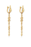 Thalia Gold Dangle Earrings