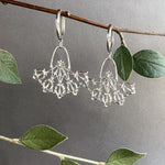 Daphne Earrings Silver - Astor & Orion