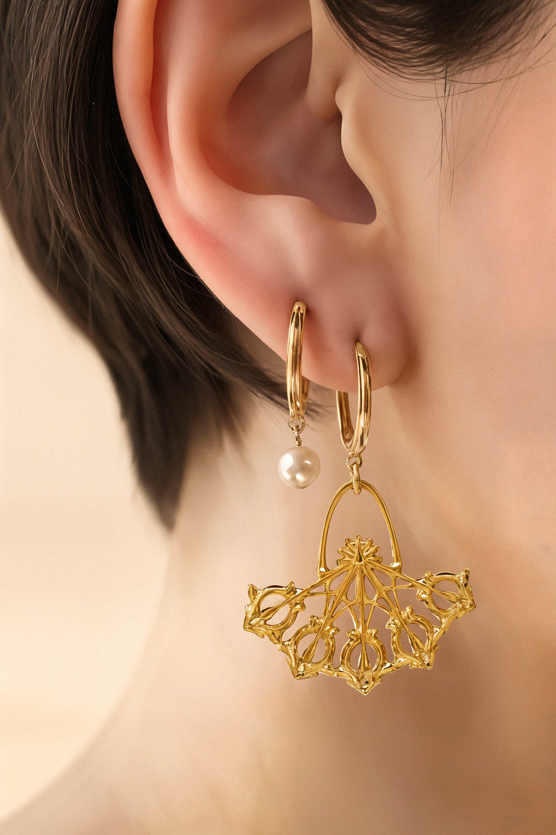 最終！GIGI HISPANIA / Daphne earrings K18YG Daphne Earrings Gold – Astor & Orion