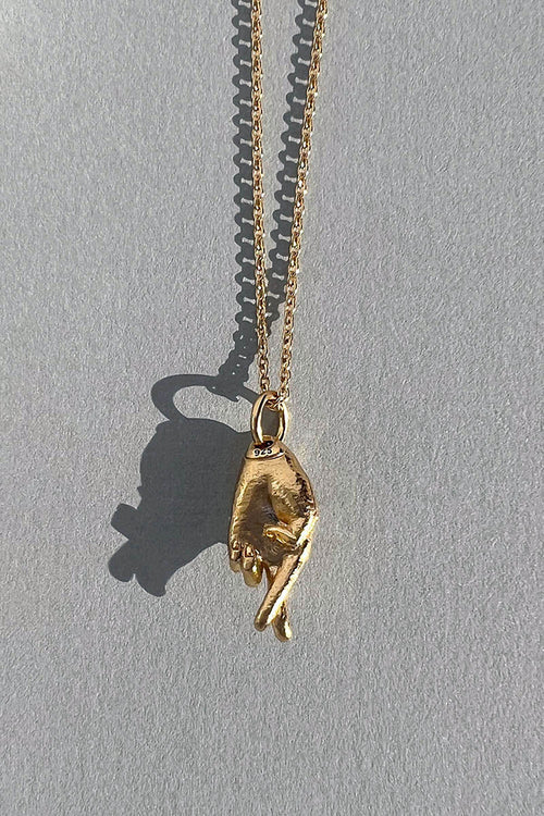 Good Luck Charm Necklace Gold