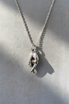 Good Luck Charm Necklace Silver