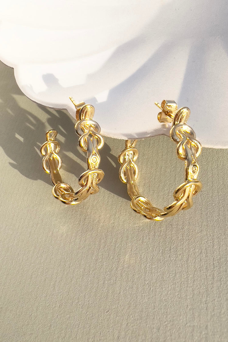 Hera Gold Hoops
