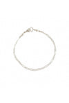 Lily Chain Bracelet Silver