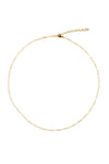 Lily Chain Necklace Gold