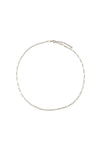 Lily Chain Necklace Silver