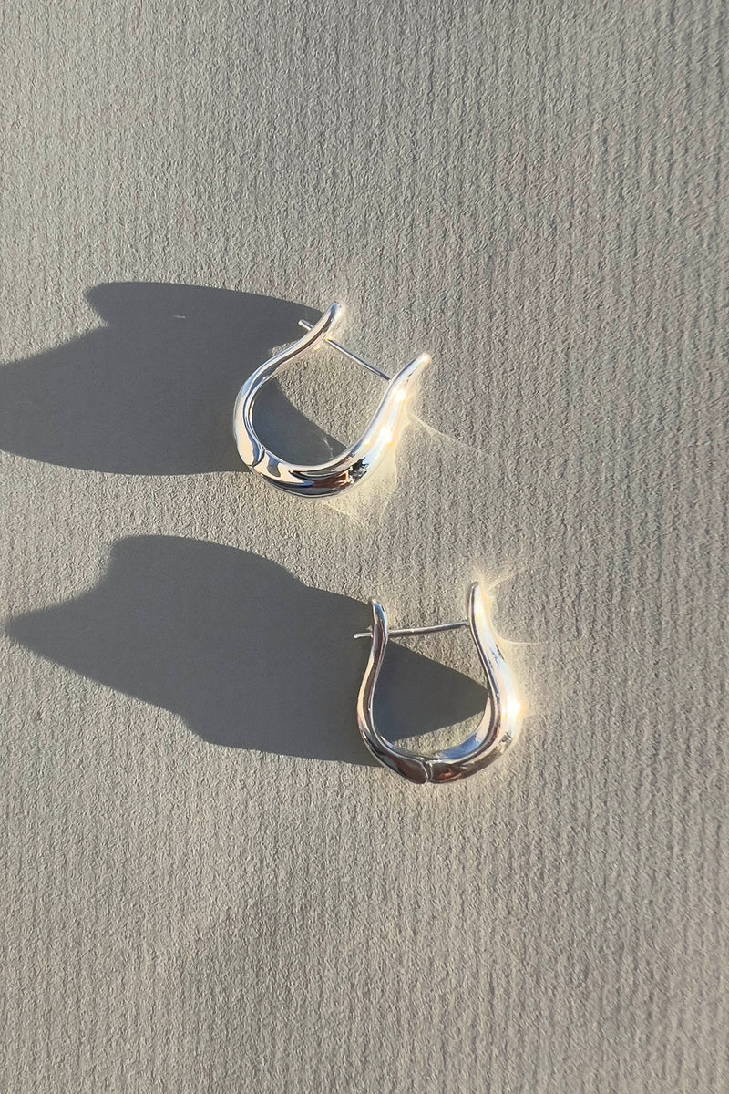 Lyra Hoops Silver