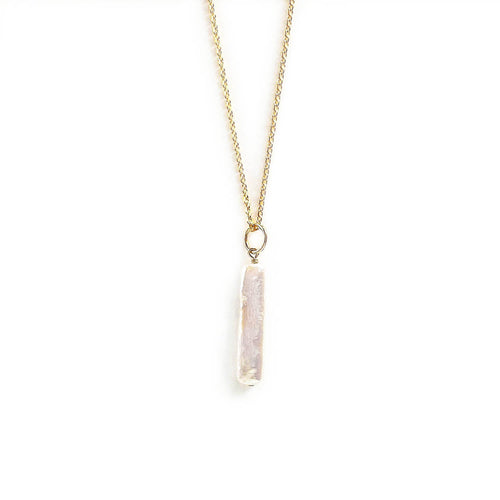 Nora Pearl Necklace Gold - Astor & Orion