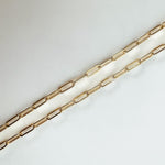 Billie Paper Clip Chain Necklace - Gold - Astor & Orion Ethically Made Jewelry