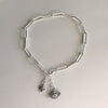 Blaire Paper Clip Chain with Eye & Heart - Astor & Orion Ethically Made Jewelry