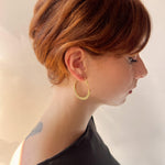 Calla Hoops Gold Small - Astor & Orion