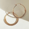 Corazon Hoop Earrings Gold - Astor & Orion Ethically Made Jewelry