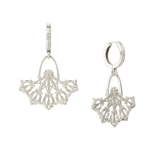 Daphne Earrings Silver - Astor & Orion