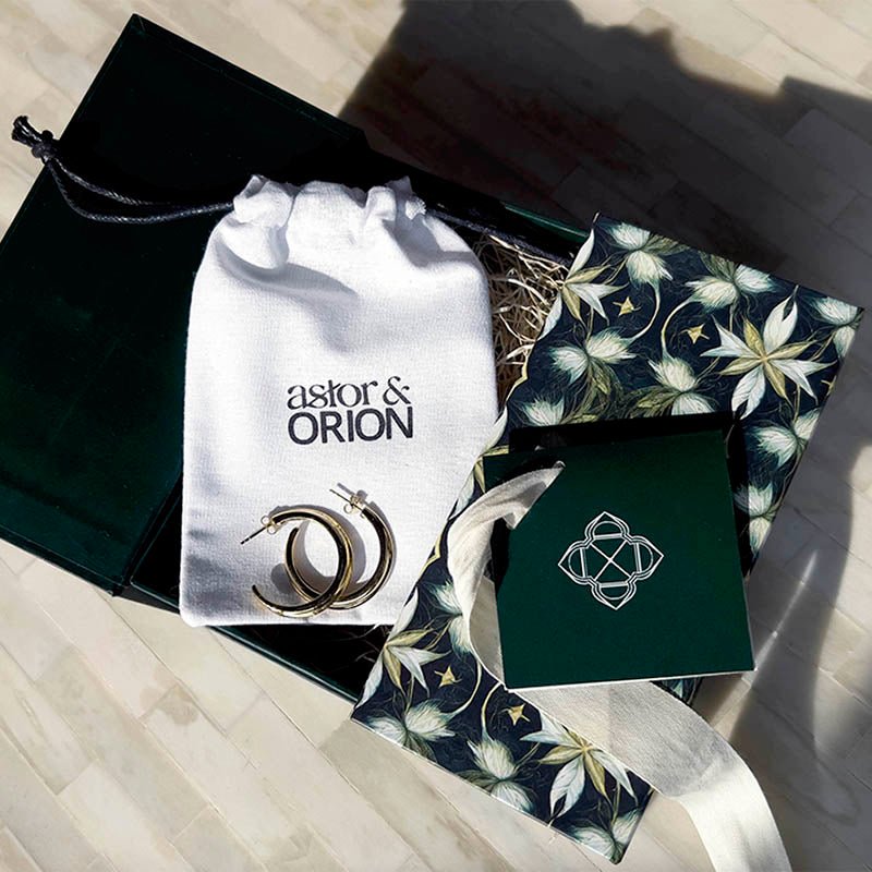 Eco Friendly Gift Box - Astor & Orion Ethically Made Jewelry