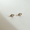 Eye Silver Stud Earrings - Astor & Orion Ethically Made Jewelry