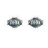 Eye Silver Stud Earrings - Astor & Orion Ethically Made Jewelry
