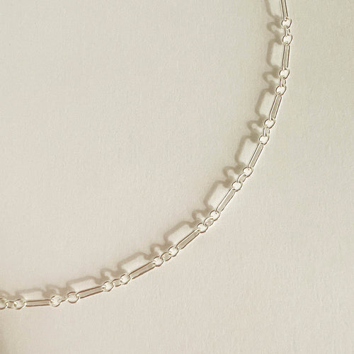 Lily Chain Necklace - Silver - Astor & Orion Ethically Made Jewelry