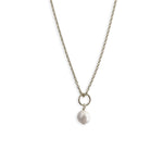 Paloma Pearl Necklace Silver - Astor & Orion
