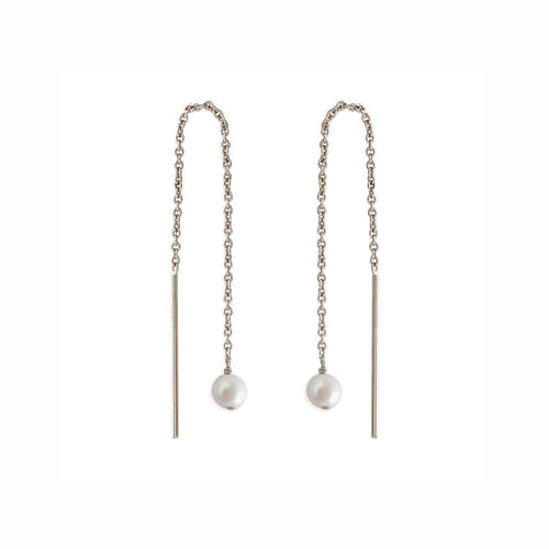 Paloma Threaders Silver - Astor & Orion Consciously Crafted Jewelry