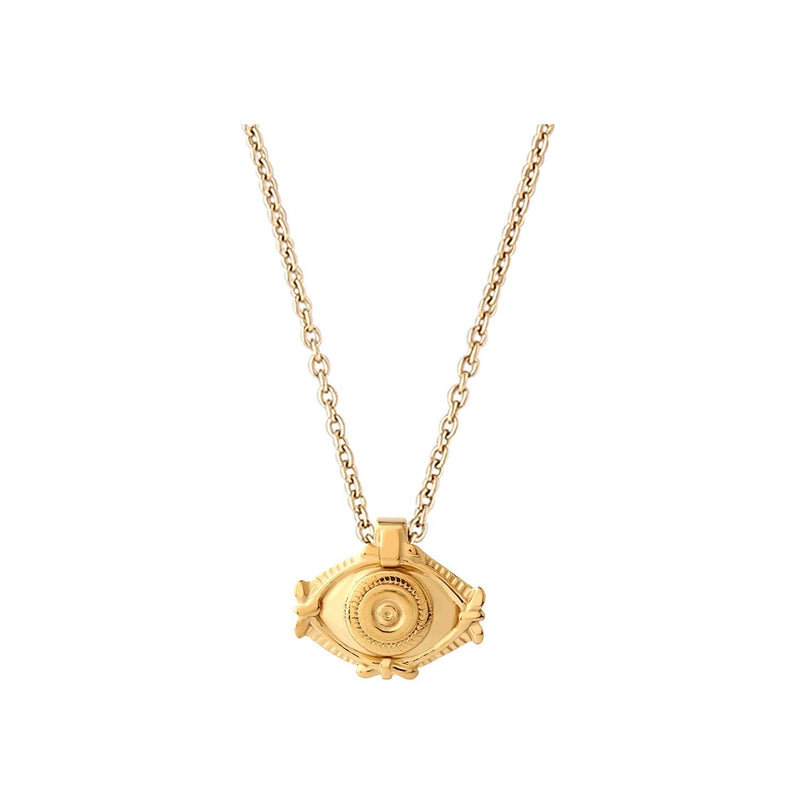 Protection Charm Necklace in Gold - Astor & Orion Ethically Made Jewelry