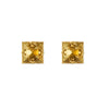 Pyramid Stud Earrings - Gold - Astor & Orion Ethically Made Jewelry